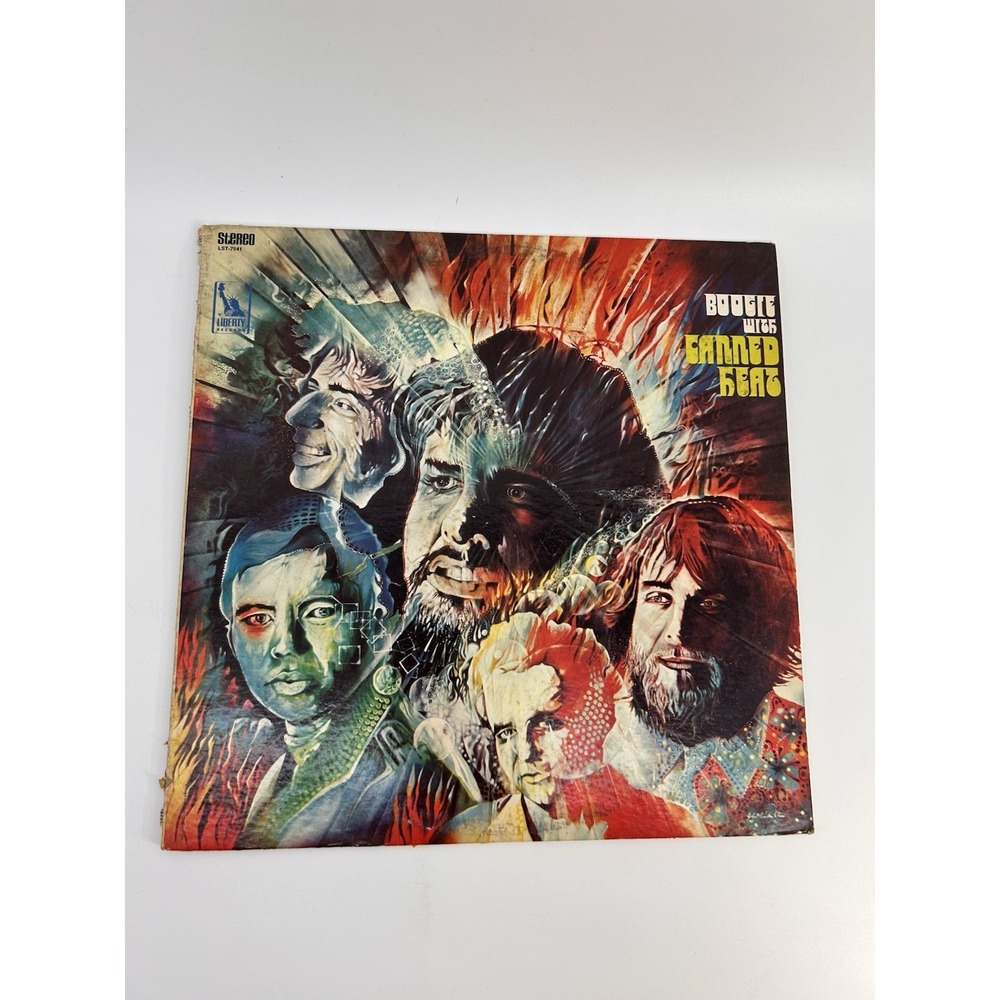 CANNED HEAT Boogie With‎ LP Liberty – LST-7541 Original 1968